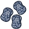 RE:usable Sponges (Set of 3) - Herbage - Color: Navy