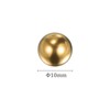 Kozelo 10pcs Brass Precision Ball [10mm] Round Ball for Bearing,