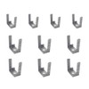 Mini Trunking Fire Rated Steel Cable Clips Electrical Cable Management