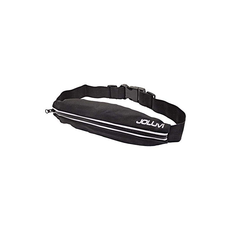Joluvi Unisex Adult Running Belt, Black