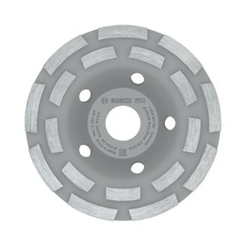 Bosch Professional Expert 2608601762 Diamond Grinding Disc for Angle Grinders (for Concrete, Grinding Wheel Diameter: 125, Bore Diameter: 22.23 mm, Accessories for Concrete Grinder)