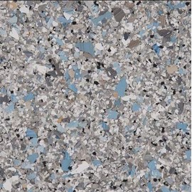 Concrete Floor Supply Hybrid Stone Epoxy Flake 25lbs (B-4101 Blue Granite)