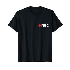 Cameraman REC Camera Man Film Director Filmmaker T-Shirt