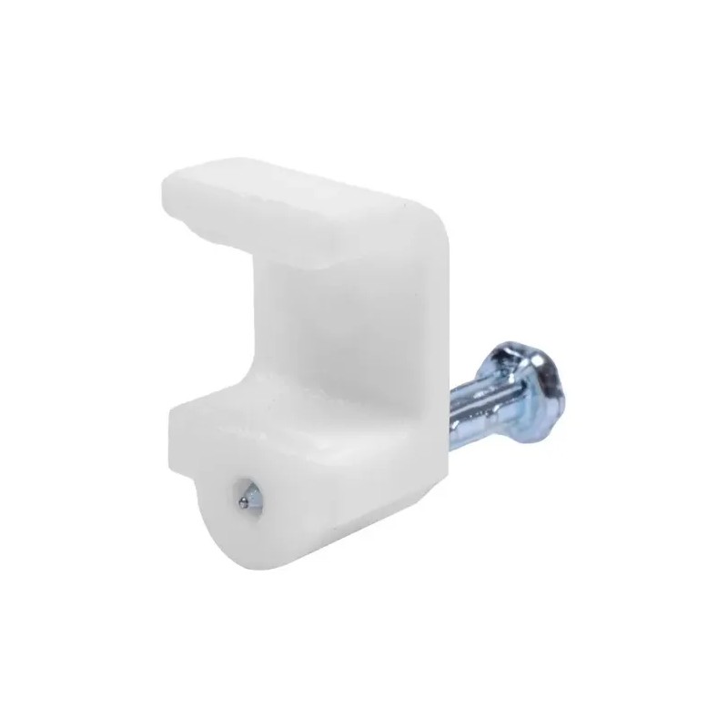 Grapa Para Cable Plano 516 De Pulgada Blanco 10 Piezas