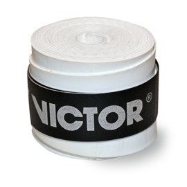 VICTOR Over Grip Tour Grip Tape, White, Pack of 3