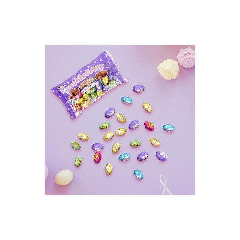 P2P Double Chocolate Crisp and Crunchy– Chocolaty Easter Eggs– for