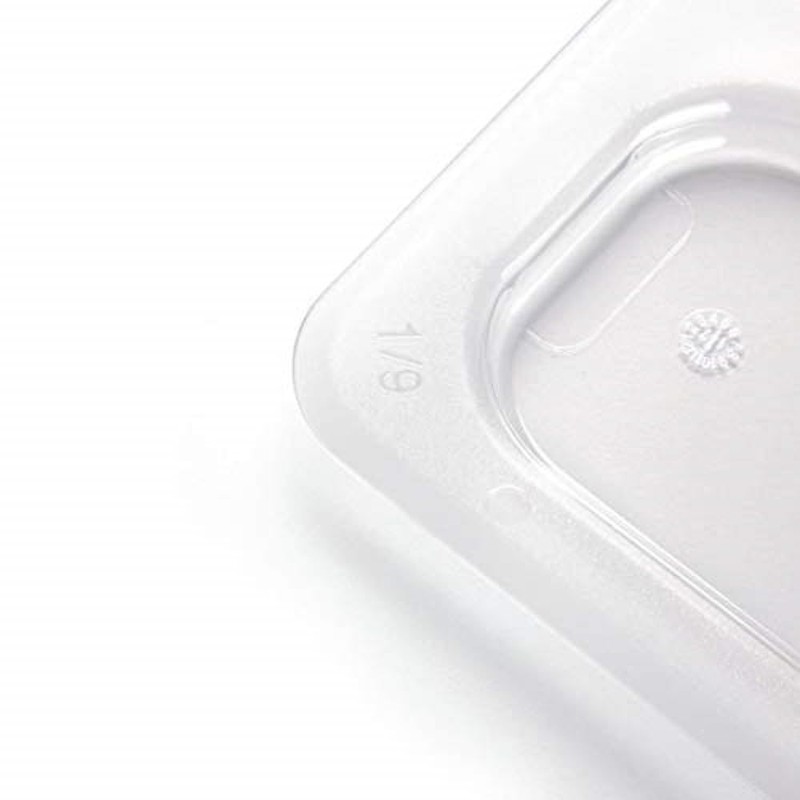 Vogue U249 Polycarbonate 1/9 Gastronorm Lid, 176 mm L x
