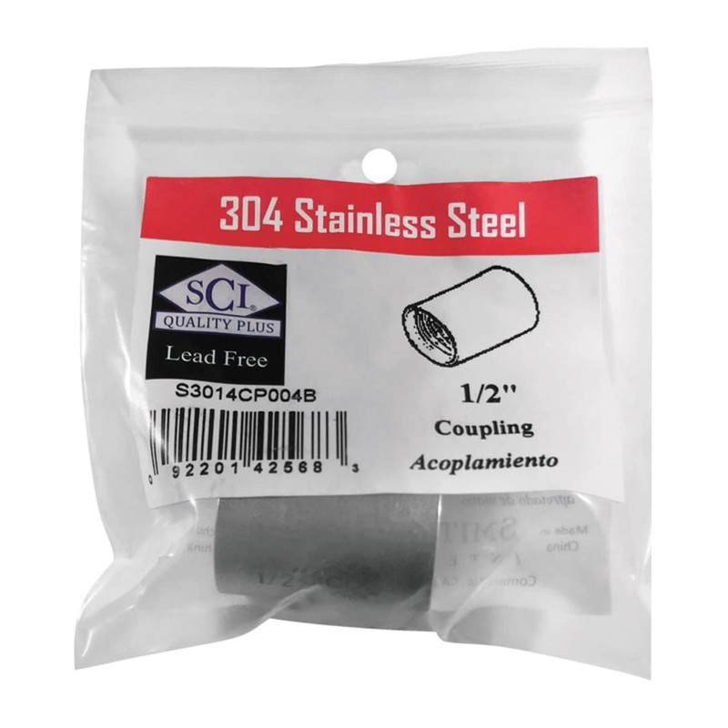 Smith-Cooper Female Coupling 1/2"