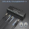 Cubilux 3.5mm Audio Mixer, 4-Way Stereo/Mono AUX Mixer, Super Low