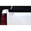StickerTalk Driver Is Deaf Vinyl Sticker, 5 inches by 3