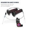 CADUFUELLY 7/8" 22mm Twist Throttle Accelerator Handle Grips and Cable