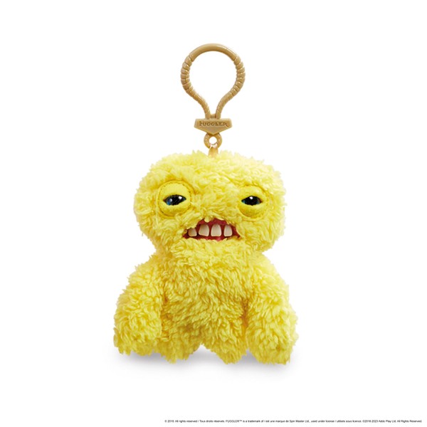 Genuine Fuggler Keyrings Squidge - Yellow Keychain