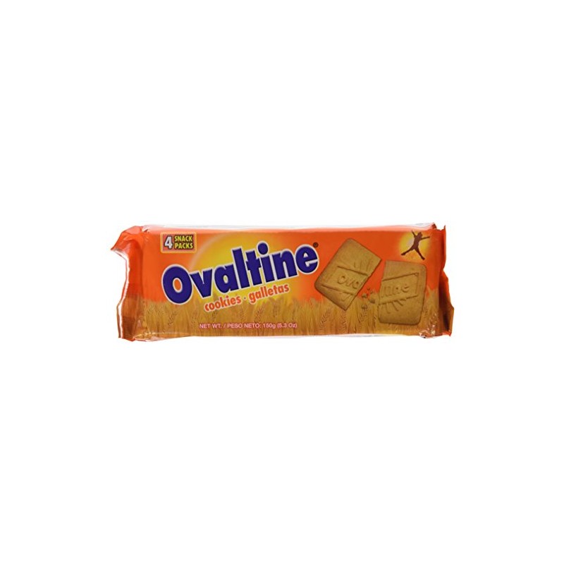 Ovaltine Biscuits 150g, 10 Count (Pack of 3)