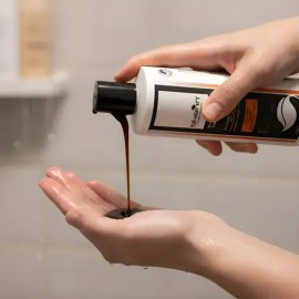 Shampoo Base Alquitrán 500 Ml Regenerador Capilar, Anti Caída, Caspa, Seborrea, Psoriasis, Limpieza Profunda, 14 Activos Naturales.