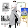 MIKI WELL Pottery Split-Leg Make Ceramic Apron, Long Split-Leg Artist