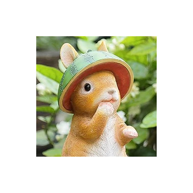 Champion Crafts Super Value Garden Ornament, Rabbit Cute Wind of