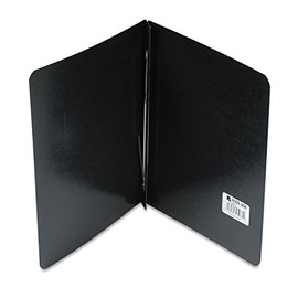 ACCO PRESSTEX Report Cover, Side Bound, Tyvek Reinforced Hinge, 8.5 Inch Centers, 3 Inch Capacity, Letter Size, Black (A7025071A)