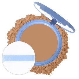 Polvos Compactos Maquillaje, Control de Aceite Mate,Matte Perfection Pressed Powdern,Maquillaje Duradero Con Harina Impermeable,Polvo de Fijación Mate,Para Cosméticos Femeninos Sin Defectos (06, 0.35Oz)