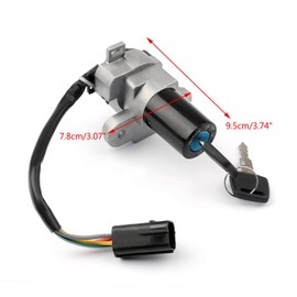 Frezon Ignition Switch Lock with Keys Fit for Ducati ST4S ST4 S 2002,ST3 2003-2007,1098 2008-2013,1198 2007-2013,1198S 2007-2009,848 2008-2013,848 EVO 2011-2013