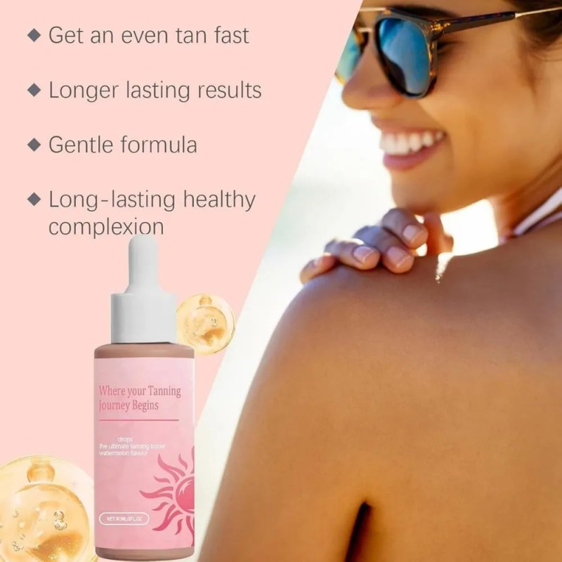 Bronceador Oral Sin Sol, Bebible Y De Acción Rápida