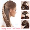 6pcs Tail Hair Tool, Tail French Braid Loop Tool Rat