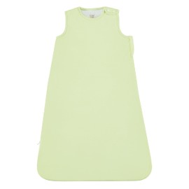 ATTABABY Sleep Sack 0-6 Months, Easy to Wear Side Opening & 2-Way Zipper Baby Wearable Blanket for Newborns, 0.5 TOG Breathable Rayon Made from Bamboo Infant Sleep Bag, Pastel Green