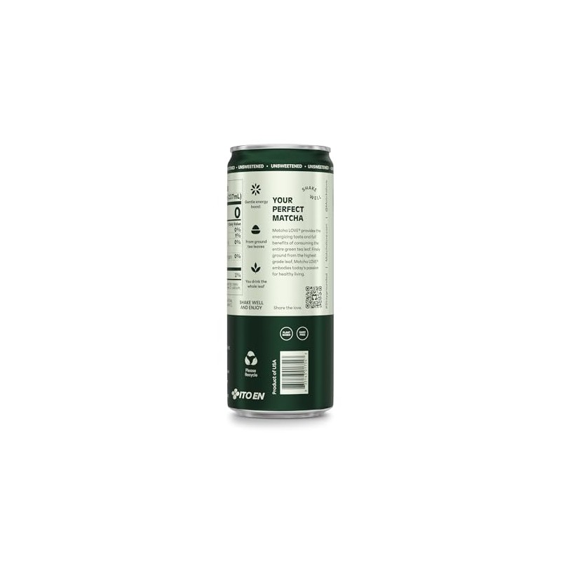 matcha LOVE Unsweetened Matcha + Green Tea - 8 Ounce