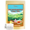 TeeLux Decaf Chai Black Tea, Decaffeinated Black Tea with Cinnamon,
