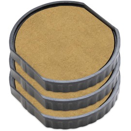 COLOP R40 Non-Toxic, Water Based Premium Replacement Pad for Printer R40 Stamp - Pack of 3 - Dry (No Ink Color)