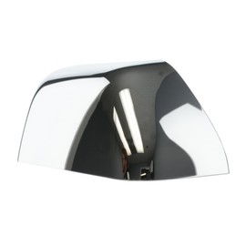 For Ford F-150 2015 2016 2017 2018 Mirror Cover Passenger Side | Chrome | Towing | With Signal Light | Crew/Extended Cab | Replacement For FL3Z17D743EA