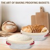 Banneton Bread Proofing Basket Oval Set of 2 10 inches