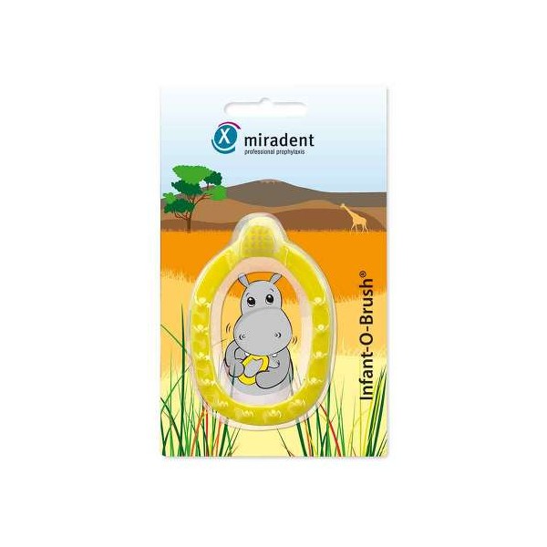 Miradent Infant-O-Brush - Yellow 1 pcs