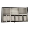BANLICALI Glasses Storage Box, 4 Tier Sunglasses Organizer Storage Case