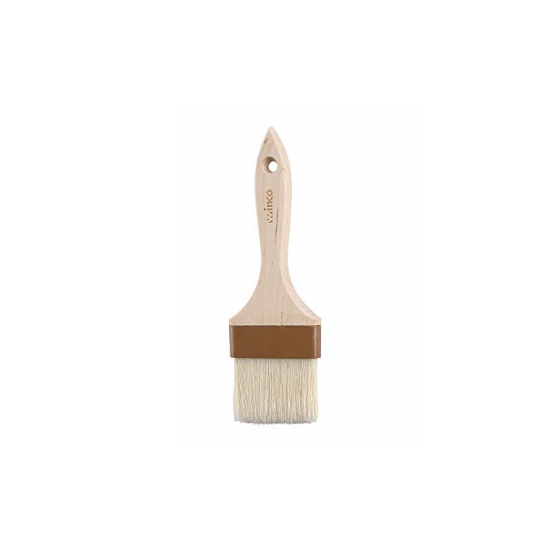 Winco - Cepillo plano para repostería y untar (7,6 cm),