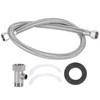 G7/8 Toilet Seat Bidet Sprayer Attachment with Dual Nozzle Home