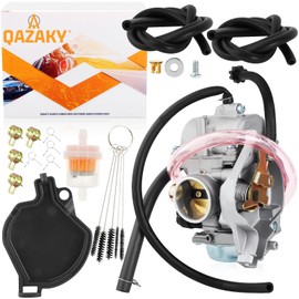 QAZAKY Carburetor Compatible with Arctic Cat ATV 250 300 Red Green 2x4 4x4 2001 2002 2003 2004 2005 0470-427 0470-448 Carb 0470427 0470448