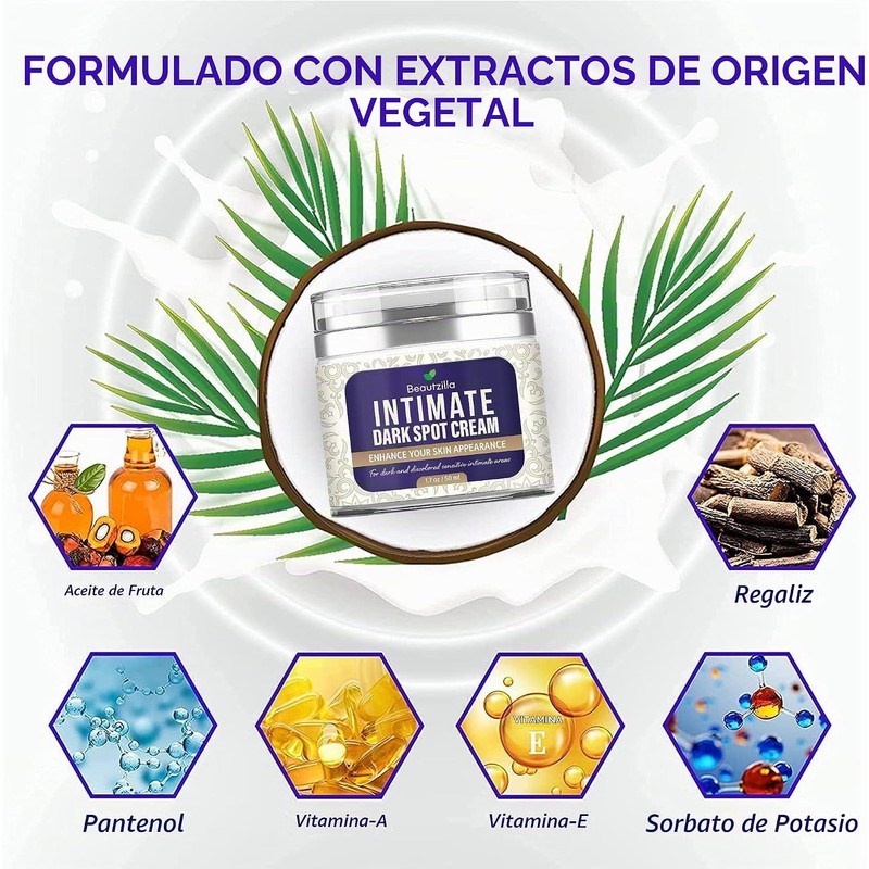 Beautzilla Corrector de puntos oscuros de área íntima con resultados
