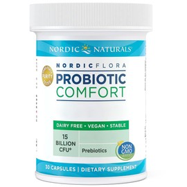 Nordic Naturals, Nordic Flora Probio Comfort, mit guten Bakterienkulturen, 30 Kapseln, Laborgeprüft, Glutenfrei, Sojafrei, ohne Gentechnik