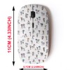 2.4G Wireless Mouse with Cute Pattern Design for All Laptops