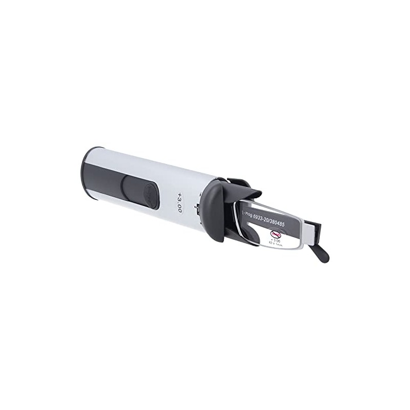 I-MAG Reading Aid in Silver +2.00 dpt, silver