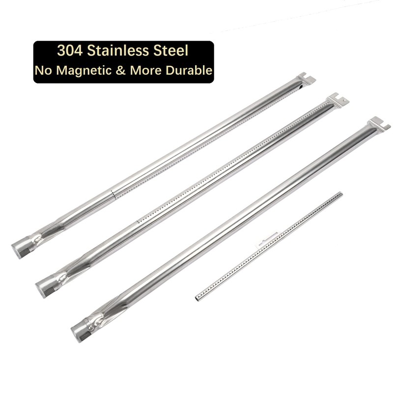 Leship Burner Tube Set Replace for Weber 7508, Genesis Silver