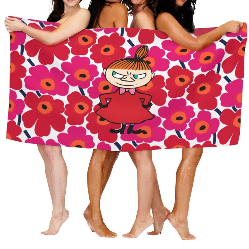Asamike BTTK328 Bath Towel, Large, Popular, Nordic Fairytale Fairy, Little