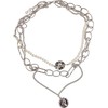 Urban Classics Ocean Layering Necklace Silver One Size, Metal, No