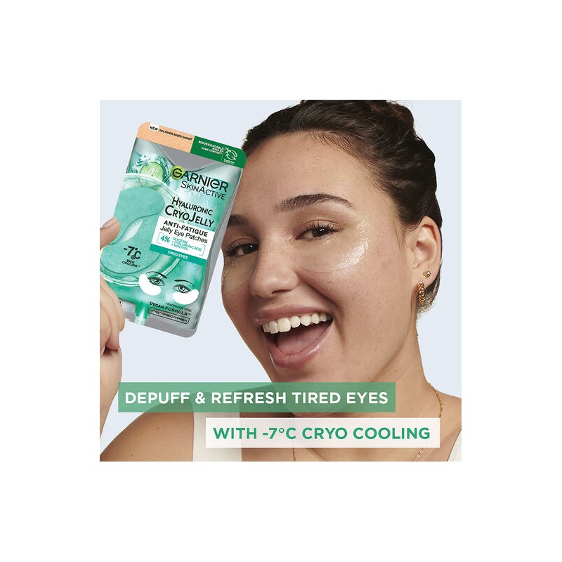 Garnier Hyaluronic CryoJelly Anti-fatigue Eye Mask