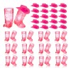 32pcs Vasitos Botas Vaqueras Con Sombrero 1 Oz Para Fiesta
