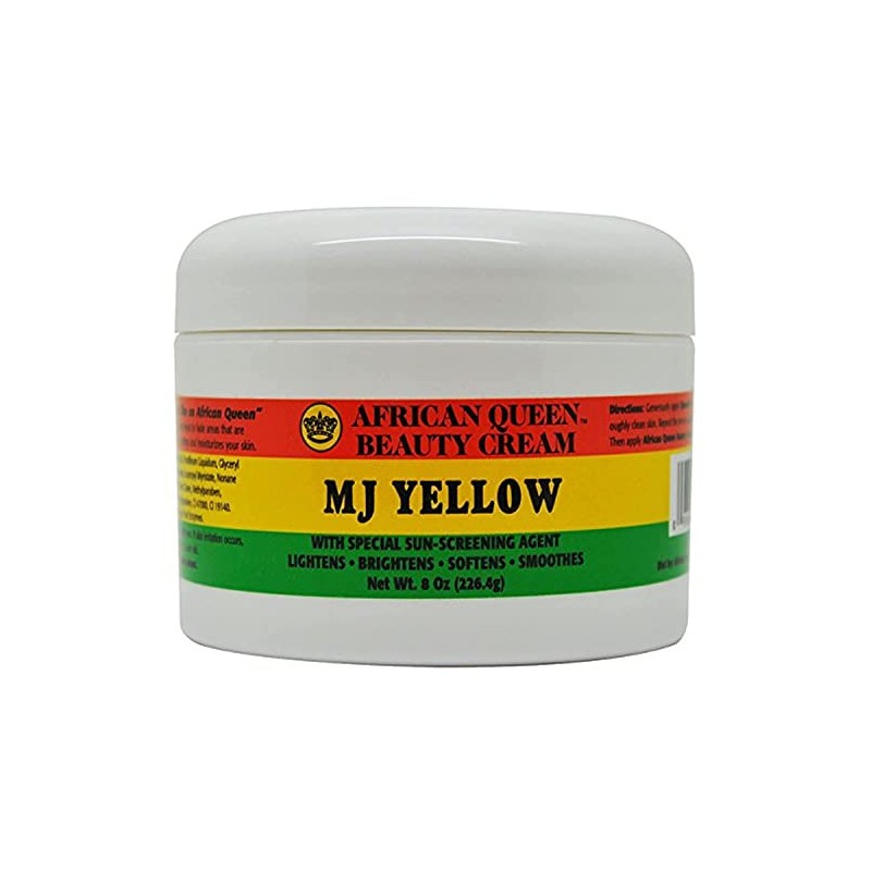 AFRICAN QUEEN Beauty Cream MJ Yellow (4 oz)
