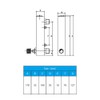 Panel Type Flowmeter, Acrylic-glass LZM-15T Gas Flowmeter Tester Adjustable Flowmeter