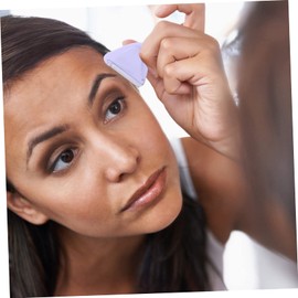 Ipetboom 4Pcs Portable Household Eyebrow Razor Durable Eyebrow Trimmers for Precise Shaping and Grooming