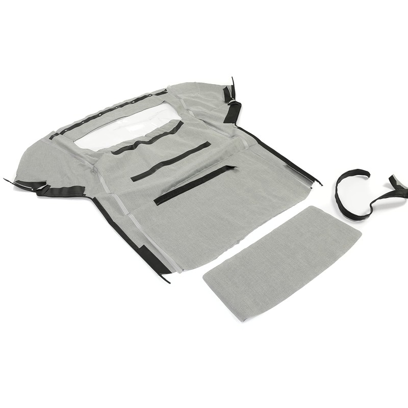 KUAFU Convertible Soft Top Compatible with 1983-1993 Ford Mustang Sailcloth