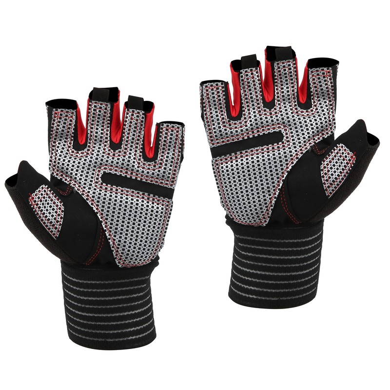 Half Finger AntiSlip Fitness Gloves Weight Lifting Sport Gloves with